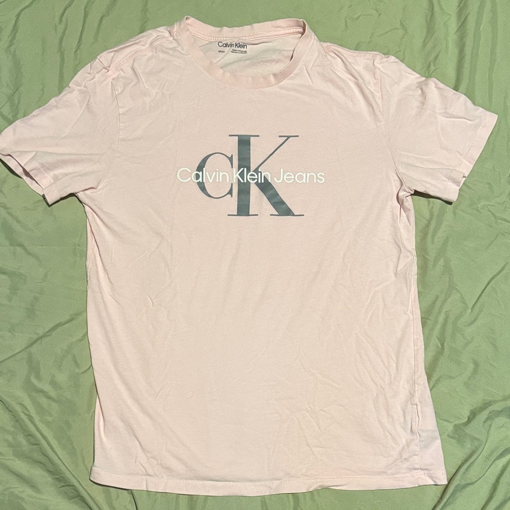 Calvin Klein Light Pink Logo Tee